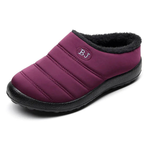 Plush Fleece-Lined Slippers for Women – Cozy & Non-Slip Comfort